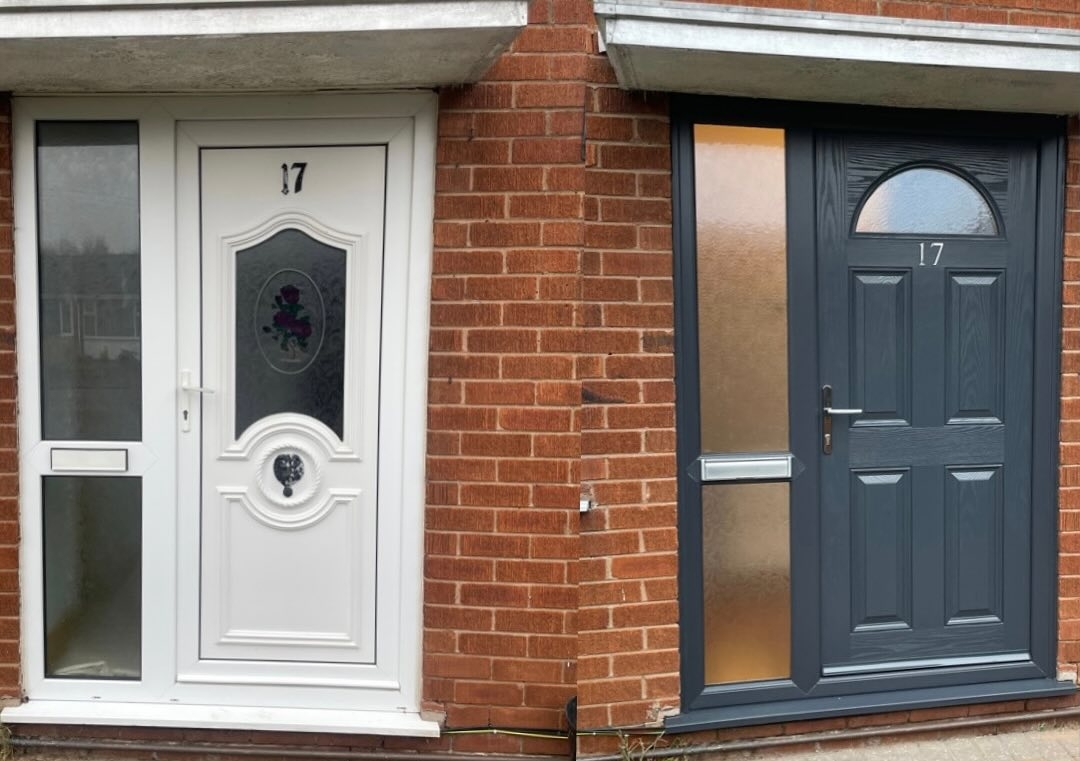 After UPVC door replacement