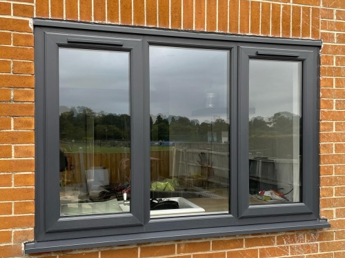 After window installation in York